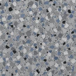 Slate Blue flake blend swatch — cool grays with a blue note